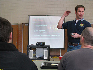Rick Jorgenson, earlier in 2009, at the at North Dakota Fire School discusses situational awareness.