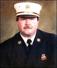 Firefighter Brian Fahey