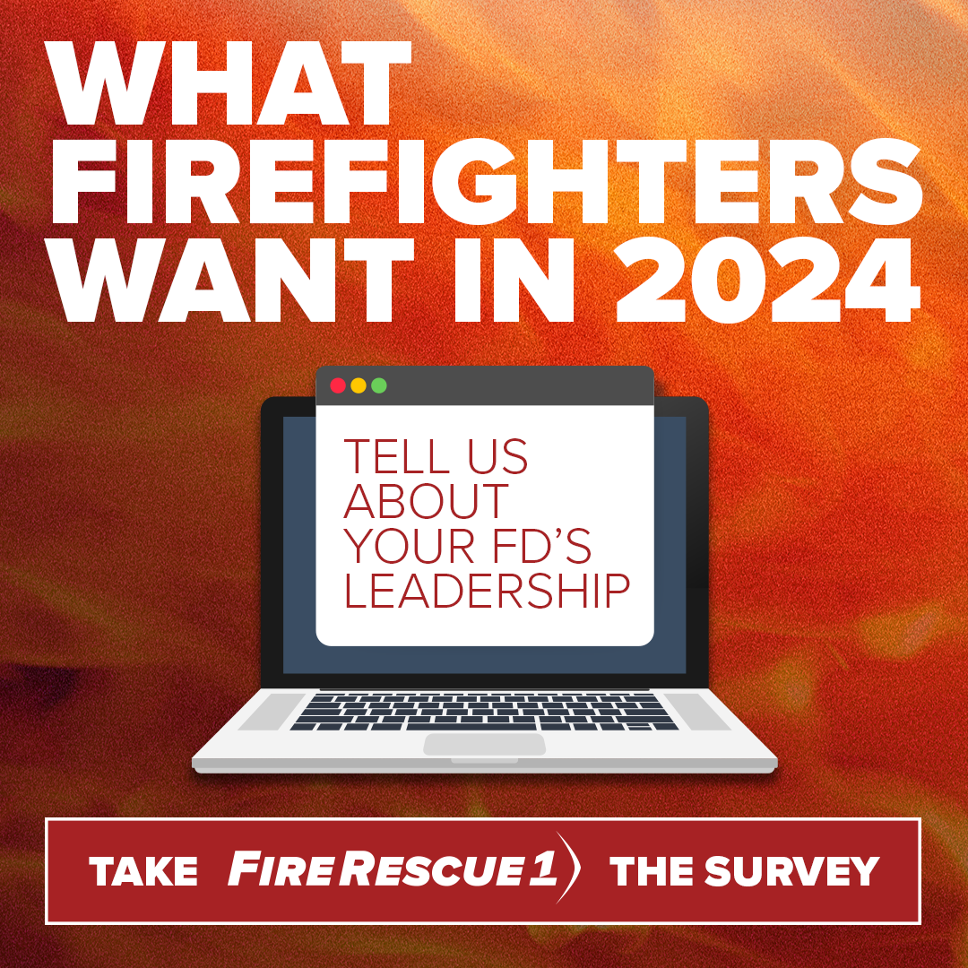 FireRescue1 launches What Firefighters Want 2024 survey